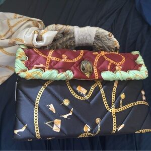 Kurt Geiger Multicolor Quilted Crossbody Bag